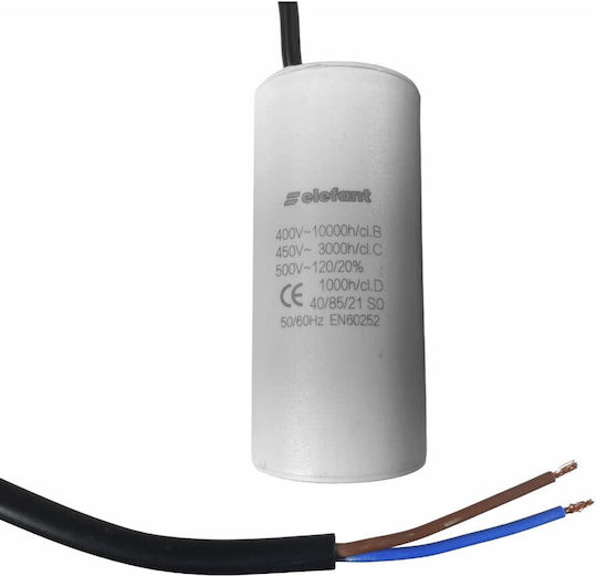 Cbb60 Kondensator Drähte 60uF 45x95mm 450V Elefant