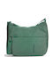 Fabric Women's Shoulder Bag Green