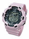 Digital Men's Watch 40mm Battery with Purple Ceramic Bracelet