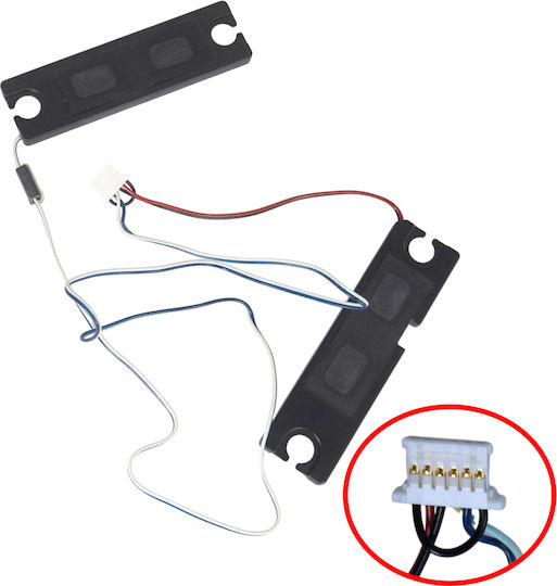 Speaker Set Pair Laptop Dell Latitude E6410 6410 Cn-0r45p0 R45p0 0r45p0 R45p0 Pk23000ci00 Fjtg4 Speakers Left+Right Code 1-spkr403
