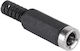 295346 Netzteilstecker Dc 5.5x2.1 Männliche Verlängerung Cabletech Packung 10 Stück