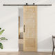 Sliding Door Orkdal Natural 61 x 198.5 cm Solid...