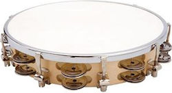Ashton Tambourine 8 Inches with Natural Leather