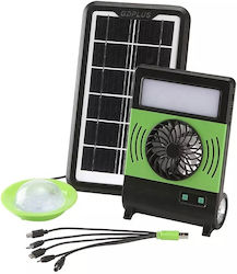 GDPLUS Solar System With Fan With Flash Light