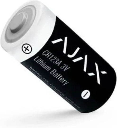 Ajax Μπαταρία Λιθίου CR123A 3V Μιας Χρήσης (Long Life) 1τμχ