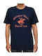 T-shirt Μπλέ Navy