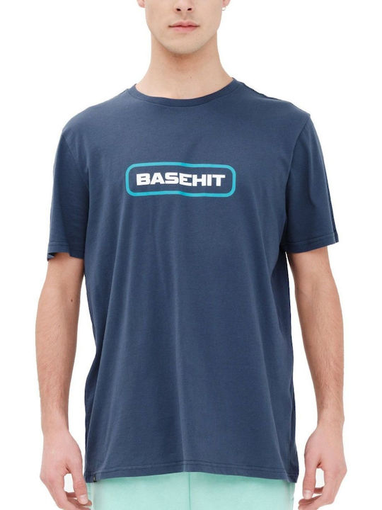 Basehit Тениска Midnight Blue