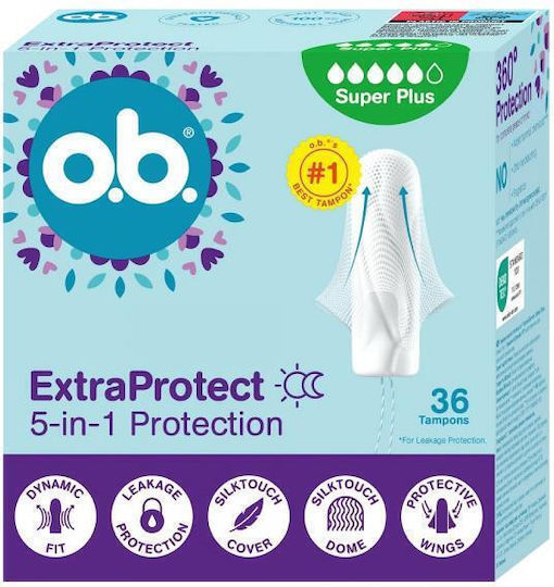 O.b Extraprotect Super Plus Tampons 36 Pcs