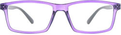 Frog Optical Lesebrillen +3.75 in Lila Farbe