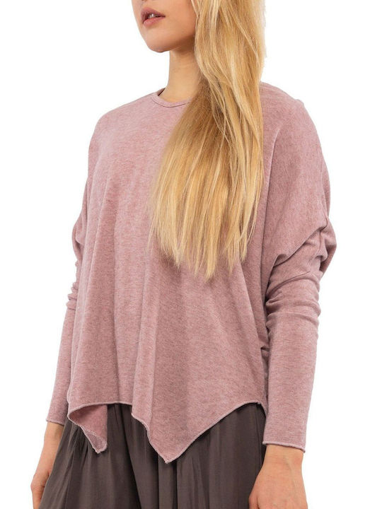 M Made In Italy Bluse Rosa