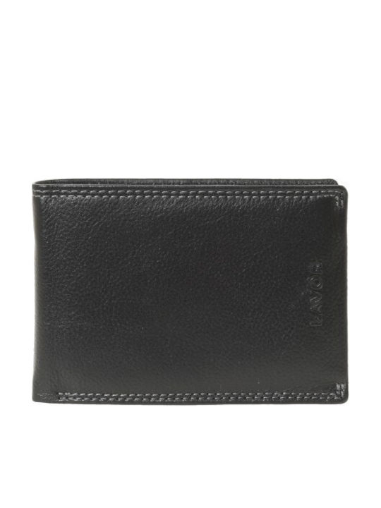 Lavor Leather Men's Wallet with RFID Black