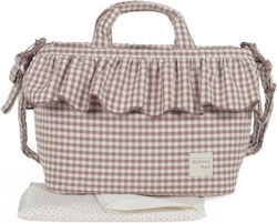 Walking Mum Майчинска Чанта - Превъртачка За Рамо / Ръчна Бежова 44x29x12см