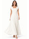 Summer Maxi Dress for Wedding Christening Ecru