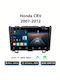 Car Audio System for Honda CR-V 2007-2012 Bluetooth USB WiFi GPS Apple CarPlay Android Auto with 9" Touch Screen
