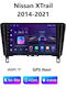 Car Audio System for Nissan X-Trail 2014-2021 Bluetooth USB WiFi GPS Apple CarPlay Android Auto with 10" Touch Screen