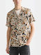 Short Sleeve Shirt in Regular Fit Lucky Bandana Multi