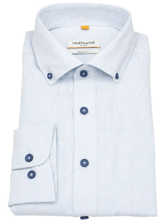 Redmond Linen Shirt Light Blue