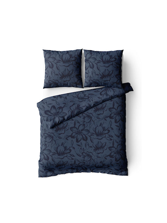 Charalambidis Textiles Blue Pillowcases Set 52x72cm