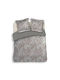 Charalambidis Textiles Gray Pillowcases Set 52x72cm