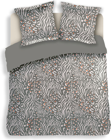 Charalambidis Textiles Gray Pillowcases Set 52x72cm