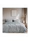 Beauty Home 12564 Σετ Μαξιλαροθήκες με Φάσα Ανθρακί 51x73εκ.