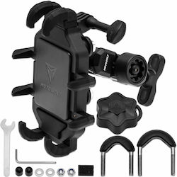 Motowolf Suport Telefon Motocicletă cu Braț Reglabil pentru Ghidon