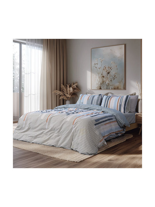 Beauty Home 12571 Σετ Μαξιλαροθήκες με Φάσα Λαδί 51x73εκ.