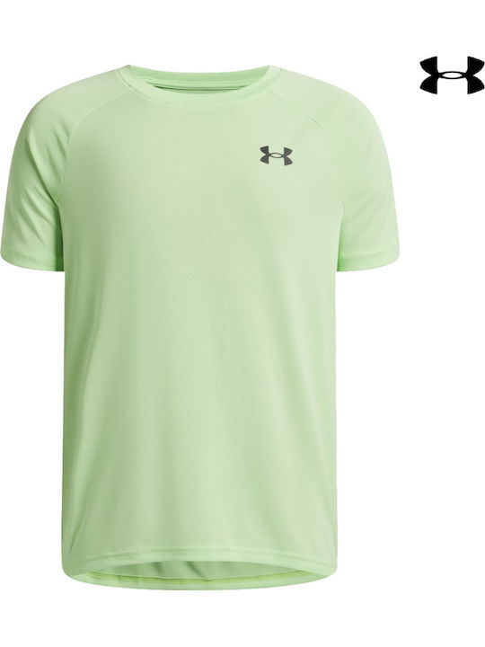 Under Armour Παιδικό T-shirt Λαχανί Tech 2.0 Ss