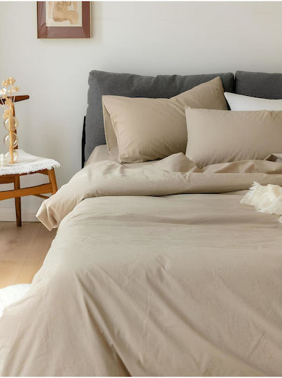 SteweHome Σετ Μονό 160x220εκ. Καφέ