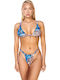 Bikini Set Animal Print Blue