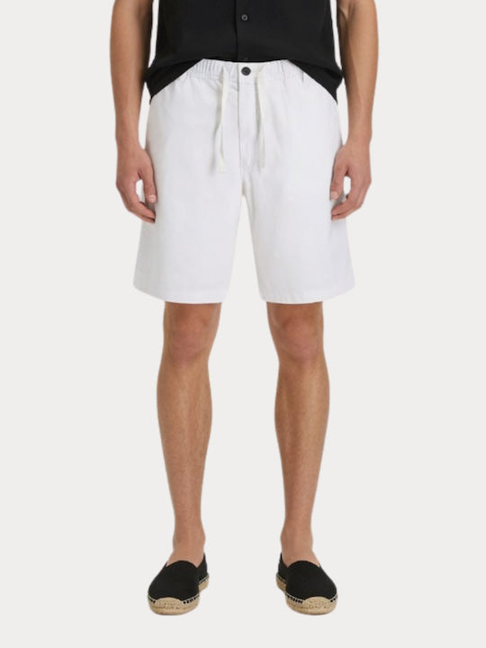 Jack & Jones Men's Chino Bermuda Shorts White