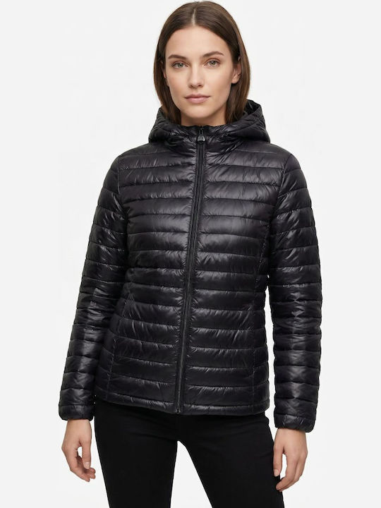 Minority Damen Sport Jacke Schwarz