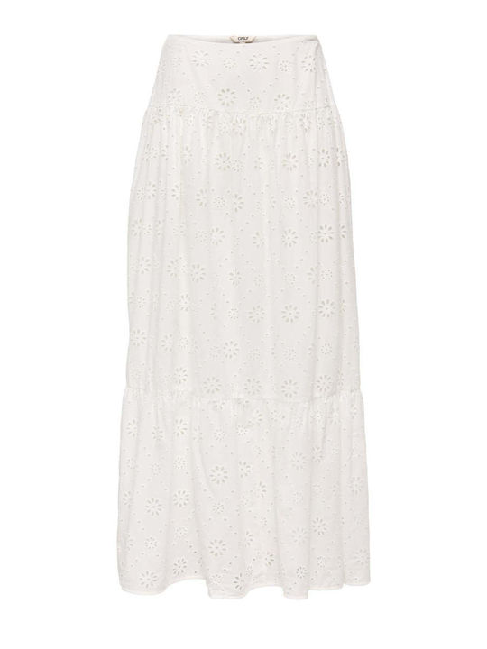 Only Ленена Maxi Пола Bright White