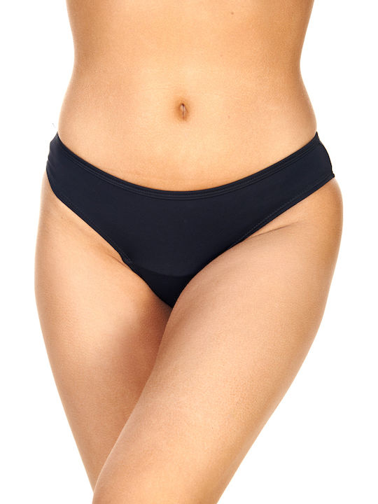 Comfort Bikini Slip Μαύρο