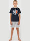 Joyce Kids Summer Blue Pajamas All Games
