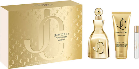 Jimmy Choo I Want Choo Γυναικείο Σετ με Body Lotion 3τμχ