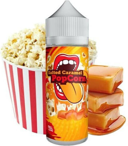 Big Mouth Shot De Aromă 8ml/120ml 1 Buc Salted Caramel Popcorn