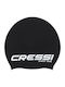 Cressi Loira Long Hair Swim Cap Black White L Ncc