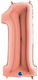 Foil Jumbo Orange Balloon 66cm