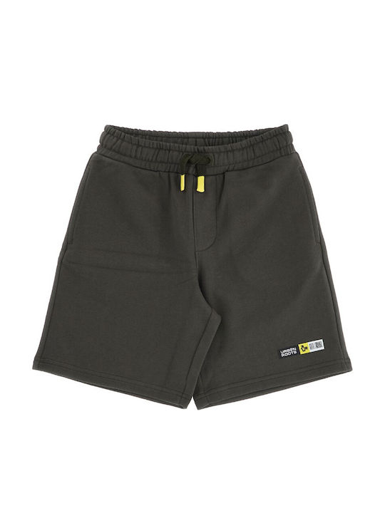 Kids Shorts Bermudas Fabric Black Ink Nero18