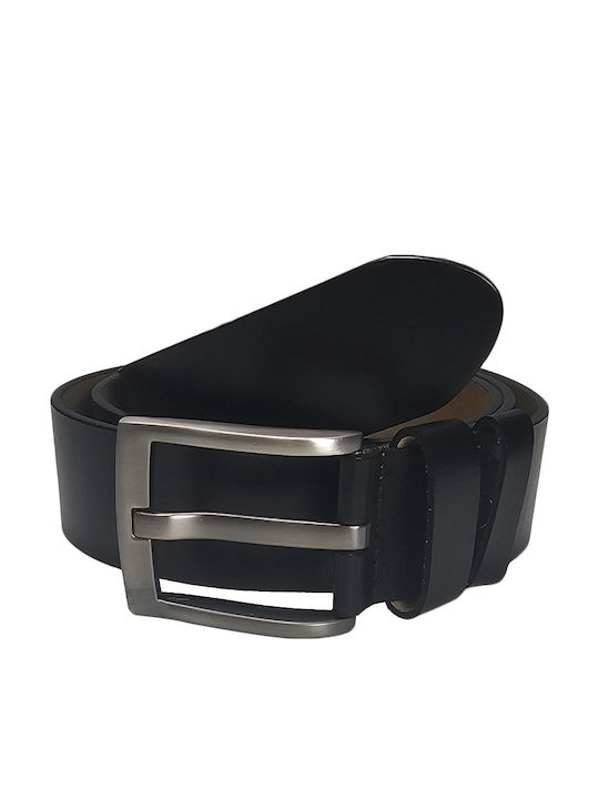 Herren Gürtel Leder Schwarz