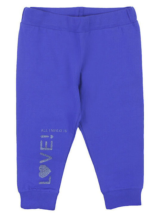 Kinderleggings Capri Weiß