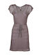 Summer Midi Dress Dark Grey