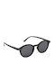 Glance Unisex Sonnenbrillen mit Schwarzem Rahmen und Schwarzem Polarisiertem Glas