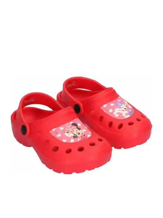 Minnie Παιδικά Σαμπό Θαλάσσης Κόκκινα