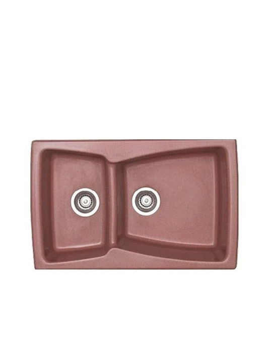 Sanitec 320 Classic Drop-In Kitchen Sink Inox L...