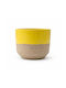 Salty Kiss Handgemachte Tasse 300ml Gelbe