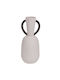 Iliadis Decorative Ceramic Vase Beige 20x20xH48cm