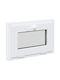 vidaXL Hinged PVC Window W60xH40cm