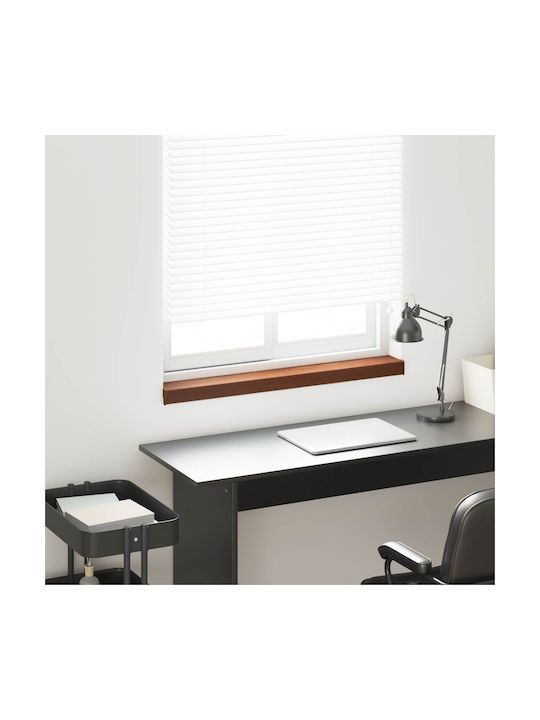 vidaXL Window Sill PVC W80xH15cm